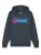 Watapparel Sweatshirt ‘ No Excuses ‘  neonblauw / antraciet / neonlila