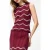 French Connection Trudy Crochet Slvlss Top Summer Burgundy/summ
