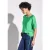 Street One Dames Blouse in effen kleur in Groen