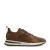 Manfield – Heren – Cognac leren sneakers –