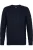 Petrol Industries T-Shirt ronde hals blauw, Effen