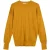 EsQualo Sweater Basic Button Slve Cuff Mustard
