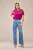 Belle Broek Denim Blauw