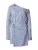 EDITED Jurk ‘Delenn’  blauw / wit