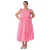 Zizzi gestreepte blousejurk roze