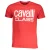 Cavalli Class Bold Witte Logo Rode T-Shirt
