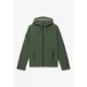 Superdry Hooded soft shell tracker jacket army