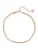 Hey Happiness Voetsieraden ‘Shoreline’  rose-goud