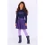 B.Nosy midi jurk met tekst – donkerblauw/paars