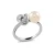 Orphelia ‘Clara’ Dames 925 Echt Zilveren Ring – Zilver ZR-7515