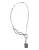 Dolce & Gabbana Zilveren Metalen Ketting DG Logo Hanger Heren Ketting