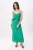 Platte, mouwloze maxi-jurk voor dames