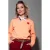 Pinned by K leren riem met panterprint bruin