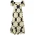 Regatta Dames/Dames Orla Kiely Sixties Daisy Summer Midi Dress (Zwart)