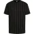 Urban Classics Heren Krijtstreep Oversized T-shirt (Zwart)