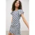 Mango Kids korte jurk blauw
