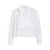 VILA blouse met plooien – wit
