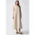 Mixray Collectie Crew Neck Mouwloos A-Lijn Maxi Jurk
