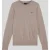 Lyle & Scott Merinowol Trui met Ronde Hals – Bruin