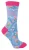 Miss Sparrow dames bamboesokken voor mama – Mum Sokken (Blauw)