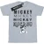 Li-cense Disney heren mickey mouse zittend t-shirt