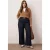 Trendyol Curve Dames Donkerblauw Effen Hoge taille Grote maten Jeans