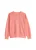 Marc O’Polo Sweatshirt ‘ mit Logoprint auf beiden Seiten ‘  rood