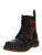 Dr. Martens Veterlaarsjes ‘Vonda’  groen / rood / zwart