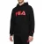FILA Landogne Loose Hoodie Black-true Red