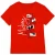 Disney Kinderen/kinderen mickey mouse geometrische vormen t-shirt