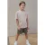 Like Flo Boys T-shirt met backprint beige