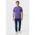 Calvin Klein Ss Easy Monogram Tee Purple Opulence