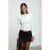 Slim fit T-shirt met ronde hals