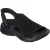 Skechers Summits Sweetly Evolved Textiel Dames Zwarte Sandalen