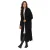 Lange gebreide cardigan dames Makadamia