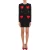 Moschino Inflatable Hearts Stretch Gabardine Jacket Black
