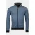 Baileys Vest sweat cardigan zip 2-tone ox 512258/68