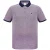 SoulCal Heren Piqué Poloshirt (Bourgogne/Wit)