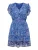 ONLY Zomerjurk ‘ONLValentina’  navy / duifblauw / hemelsblauw / donkerblauw