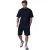 Threadbare Heren Mitch Textuur Shorts (Marine)