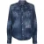 Dsquared2 Icon Reverse Logo Western Donkerblauw Denim Shirt