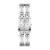 GUESS Analoog horloge ‘MOD ID’  zwart / zilver / transparant