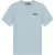 Malelions Men Split T-Shirt | Ice Blue