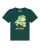watabout.kids Shirt ‘Dinosaurier 07 Kleiner Bruder’  lichtgroen / donkergroen / oranje / wit
