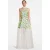 Marcell von Berlin Women‘s Floral Fabric Evening Gown White Lilly Print/ White