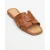 Notre Leer Plat Sandalen (Women)