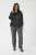 Blouse met lange mouwen Regular fit Black/Steeple Gray Dot black darkgrey