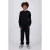 Raizzed rechtvallende longsleeve met backprint – zwart