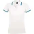 SOLS Dames/Dames Pasadena Poloshirt (Wit/Aqua)