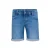 Retour Jeans straight denim short light blue denim